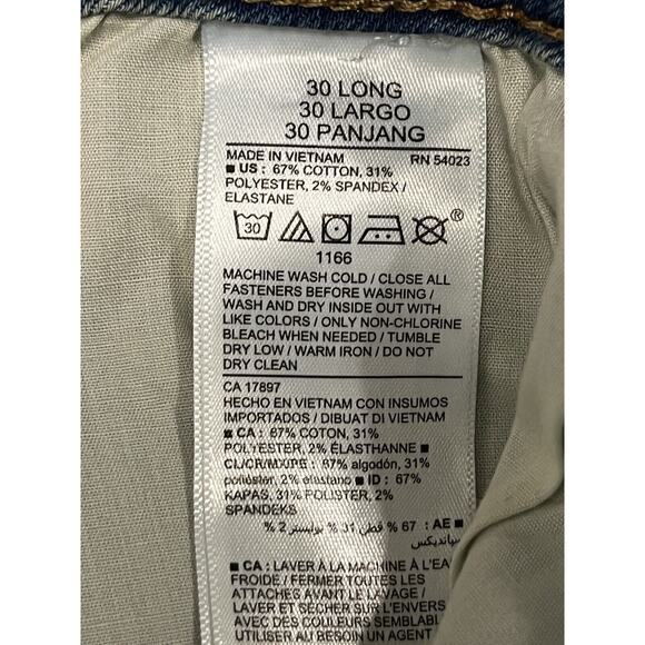 Old Navy Kicker Boot-Cut Mid-Rise Jeans Women's Plus Size 30 Medium Wash NEW - Picture 7 of 7